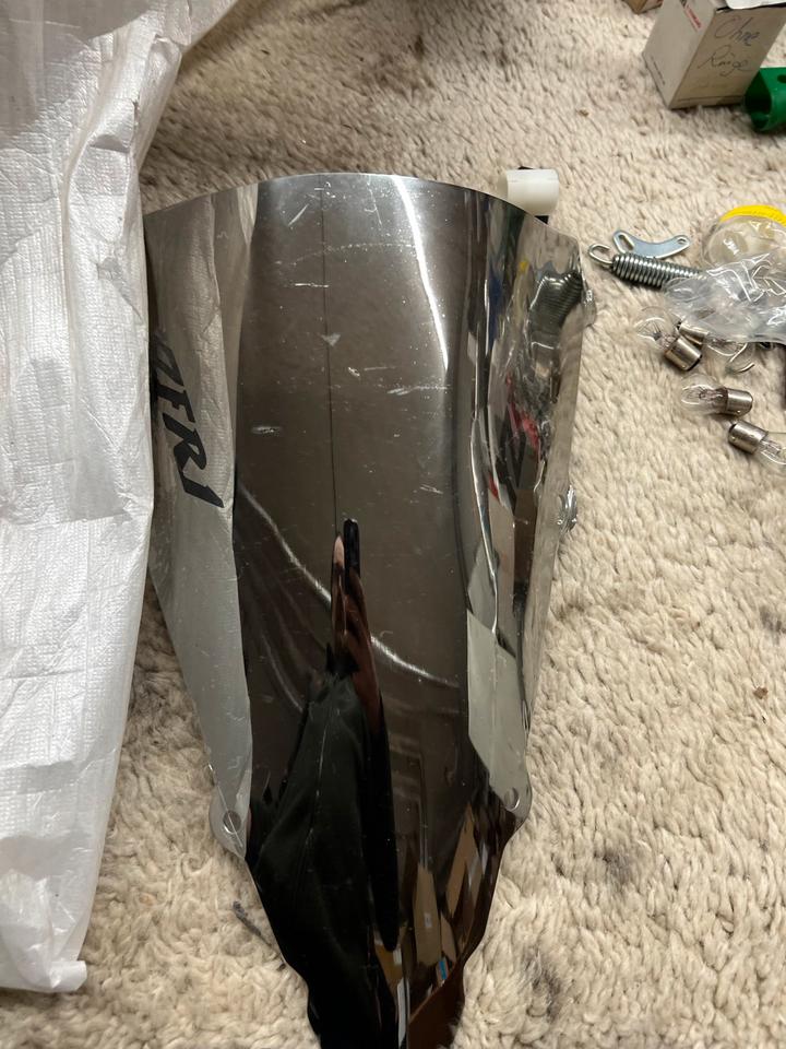Yamaha R1 Windschild Silber neu 50€ rn09 2002