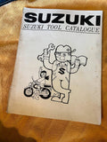 Suzuki Werkzeug Katalog Rarität rg gsxr gt