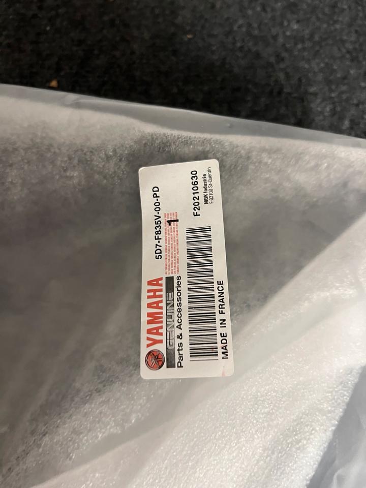Yamaha yzf 125 Verkleidung 5D7-F835V-00-PD neu