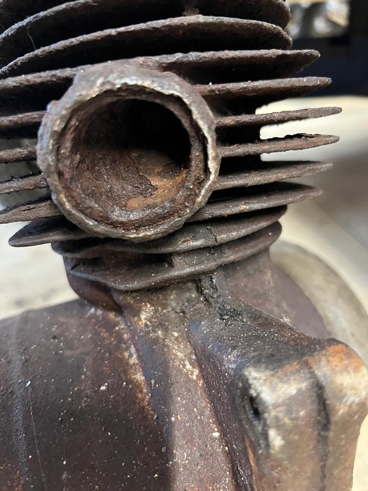 Dkw rt 125 n.A Wehrmacht motor 800€ grauguss