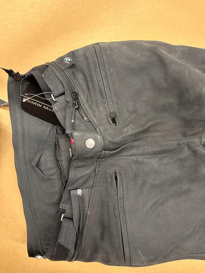 2x Schwarze Motorradhose für Herren 76 13 8 395 037