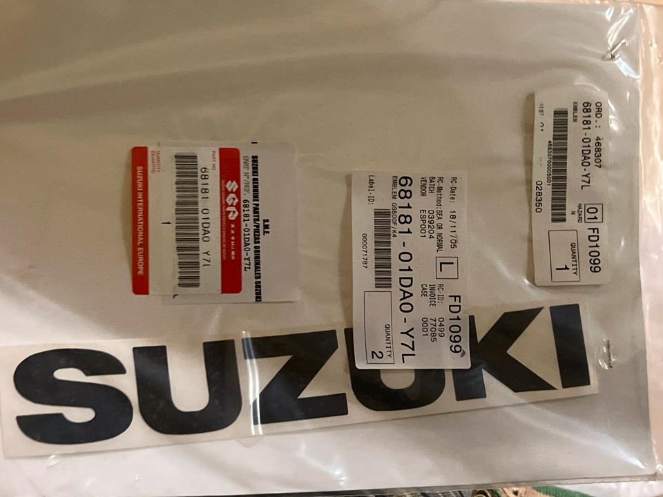 Suzuki TL 1000 r Aufkleber 68181 -01DAO - Y7L