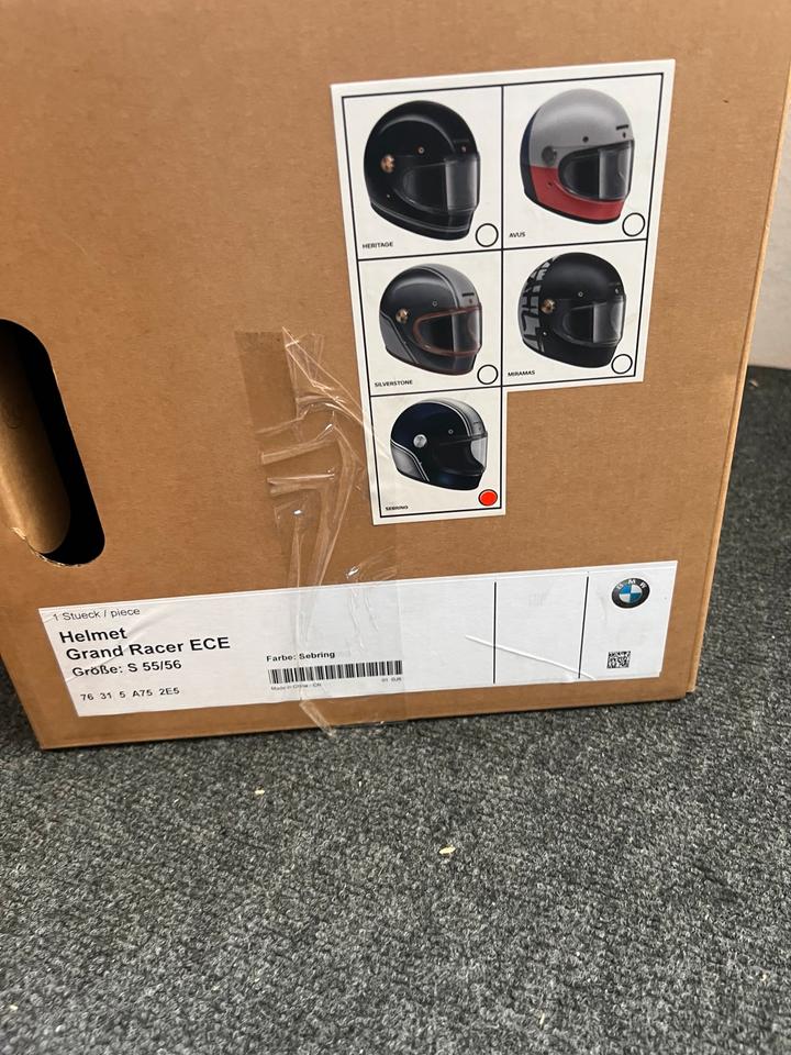 BMW Motorrad Helm Größe S 55/56 mit getöntem Visier