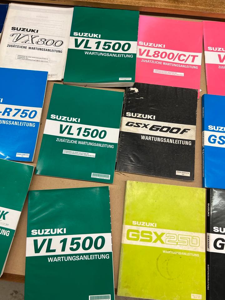 Suzuki gsxr sv vl vs Motorrad Werkstatt Handbuch Orginal