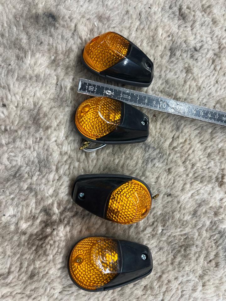 Verkleidungsblinker Universal mit e Nummer neu 4 Stück 20€