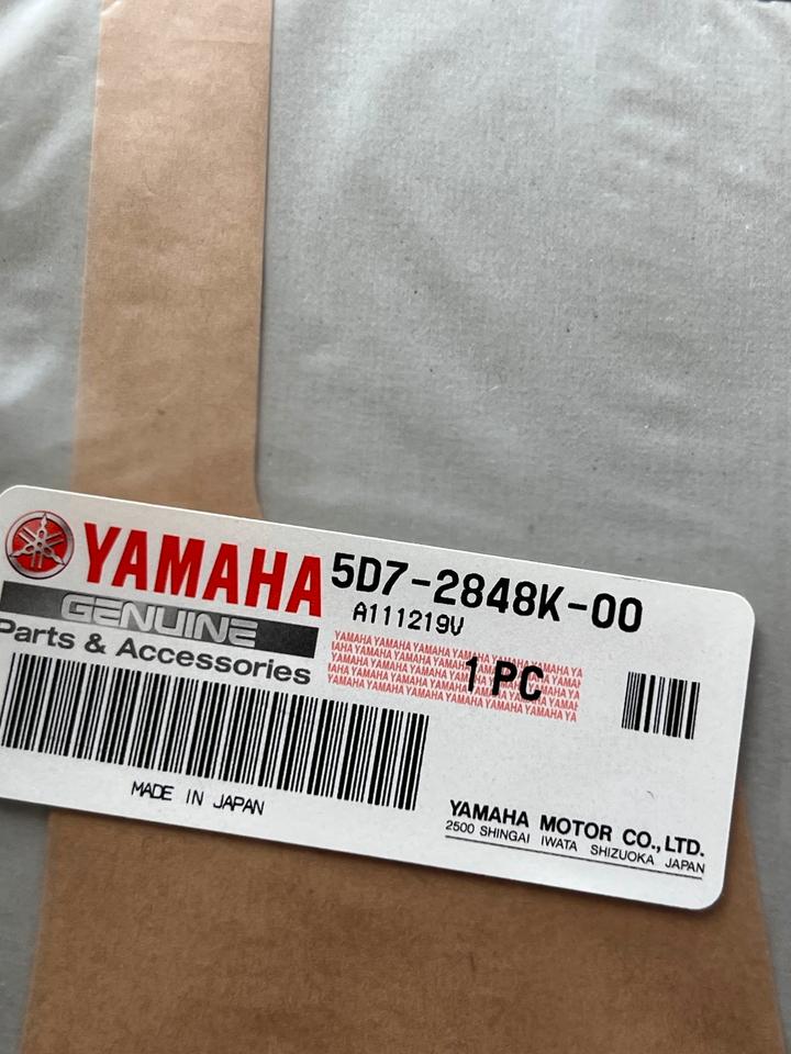 Yamaha YZF 125 R Sticker Seat Emblem Genuine 5D7-2848K-00
