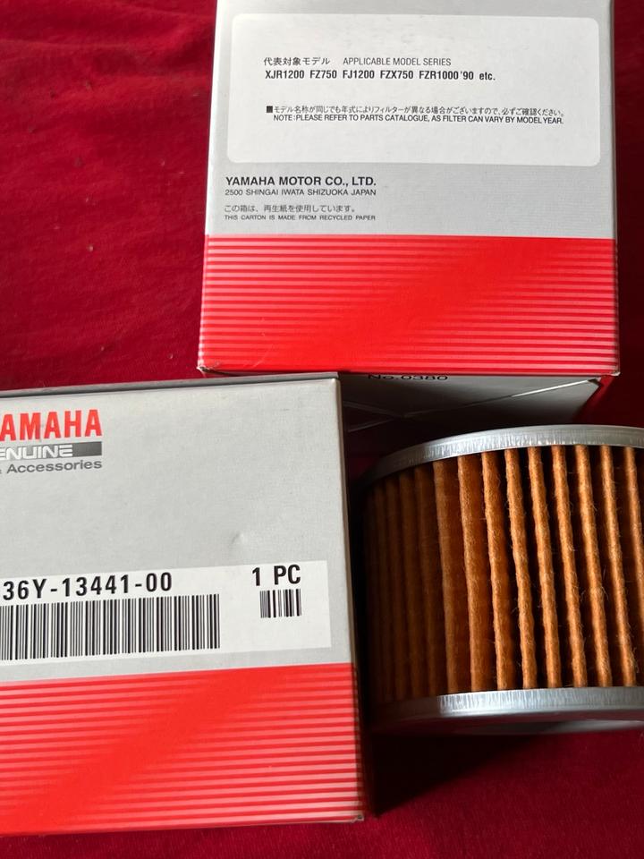 Yamaha Ölfilter xjr 1200 fj 1200 fzr 1000 36Y-13441-0 Orginal