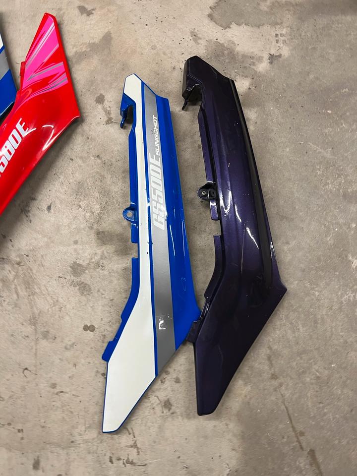 Suzuki GS 500 E Seitendeckel hinten rechts links je 50€