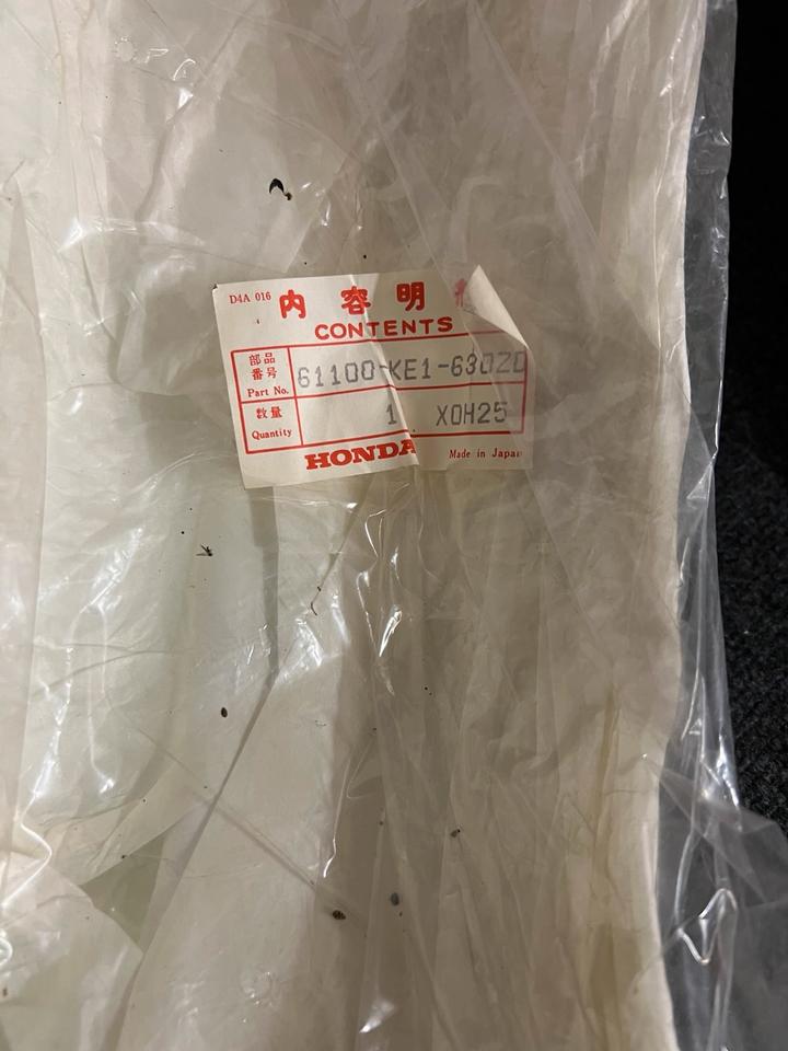 Sohnes MTX 125 kotflügel vorne neu 61100-KE1-630ZD