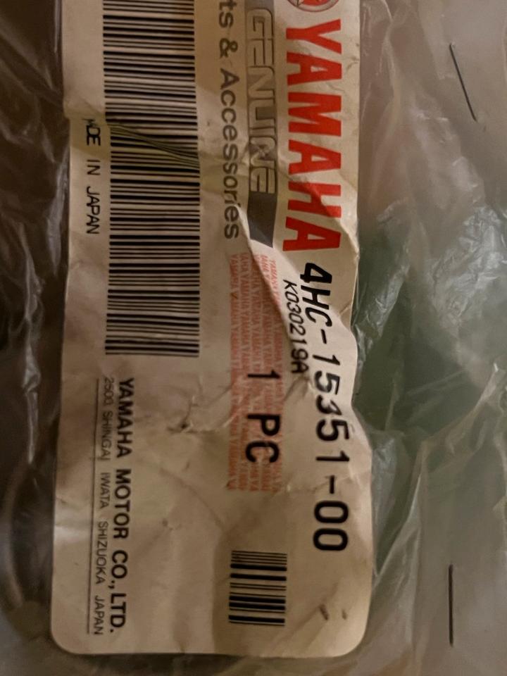 Yamaha Kodiak 450 ölablasschraune Ölfilter 4НС-15351-00