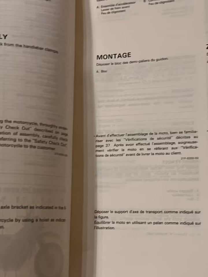 Suzuki DR 125 SZ – Montage-Anleitung