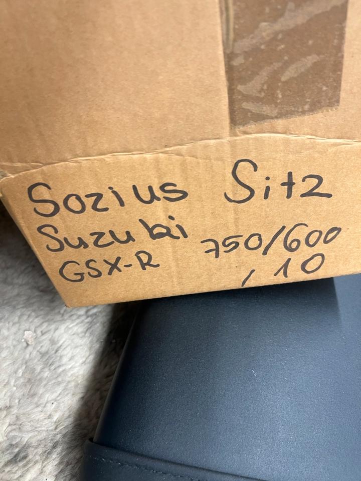 Suzuki gsxr 600 750 2010 Sozius Sitz neu 50€