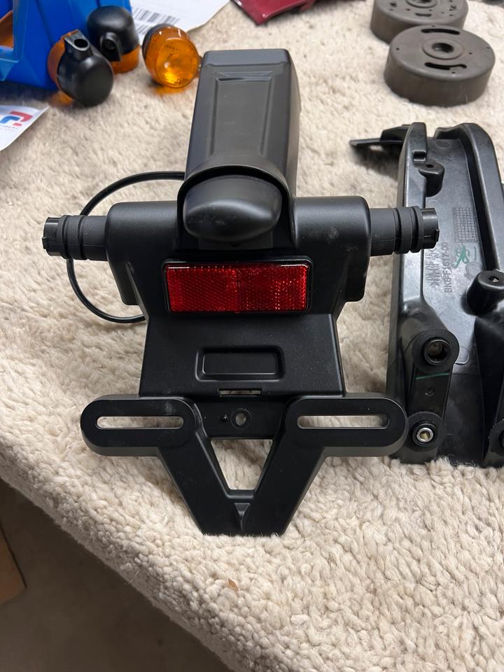 Yamaha R125 yzf 125 Kennzeichen Träger Halter