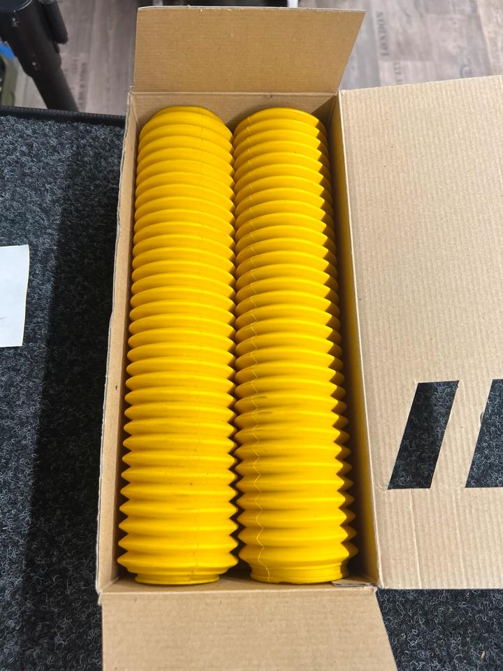 Faltenbälge cemoto 43mm Durchmesser gelb neu