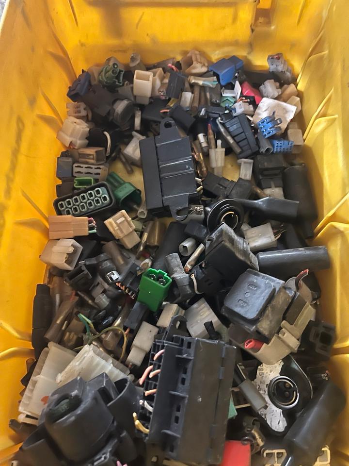 Motorrad Stecker Pins kabelverbinder alles 15€