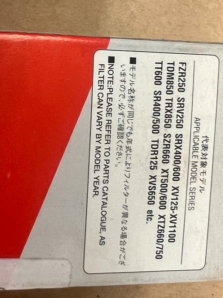 Yamaha Öl Filter 4X7134409000 4x7-13440-9000 Yamaha xtz 660 750