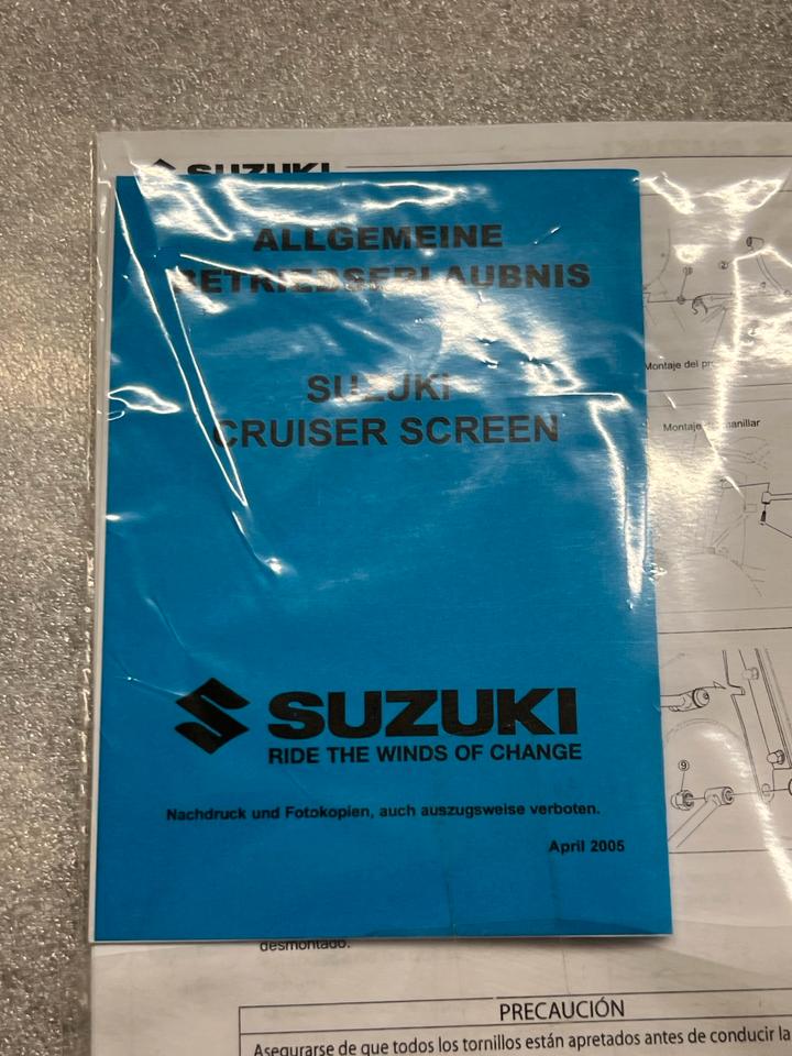 Suzuki VL 800 Windschild 990D0-41F20-050 neu