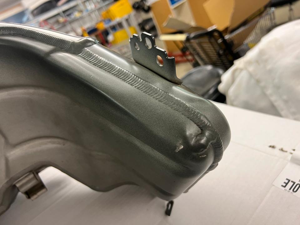 Bmw R 1200 gs Adventure Alu Benzin Tank nk Orginal grau 380€