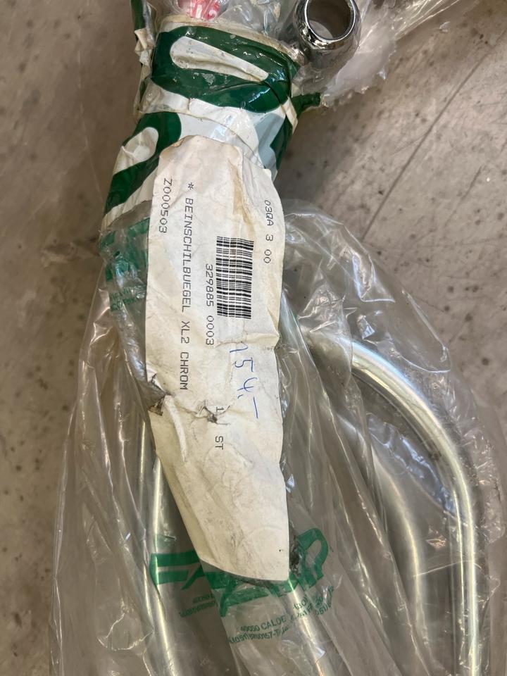Vespa PK50XL chrombügel beinschild