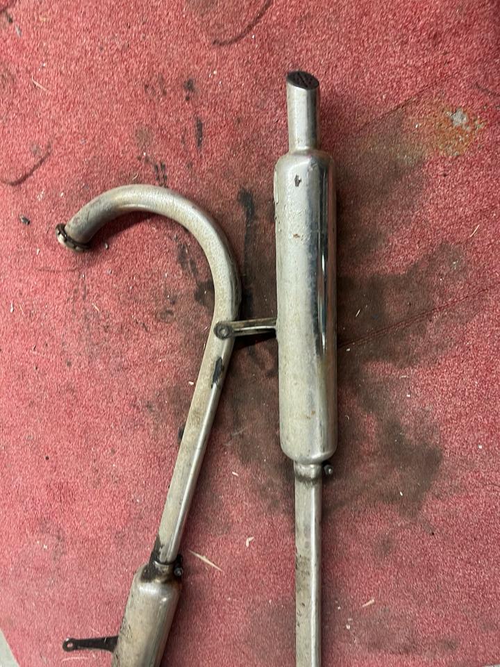 Dkw nz 250 Auspuff Anlage komplett 110€