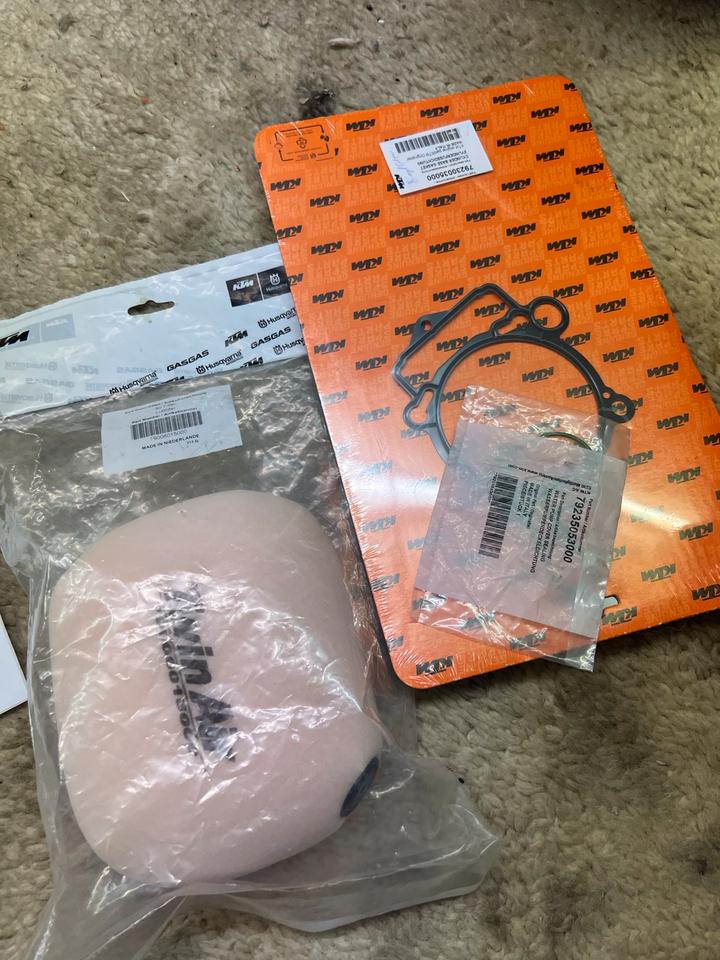 Ktm RC4 R ktm sxf 250 Kopfdichtung Luftfilter neu 20€