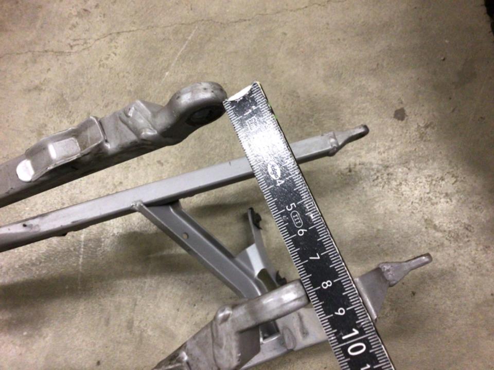 Heckrahmen Husqvarna Te 610 ohne Beschädigung 70€