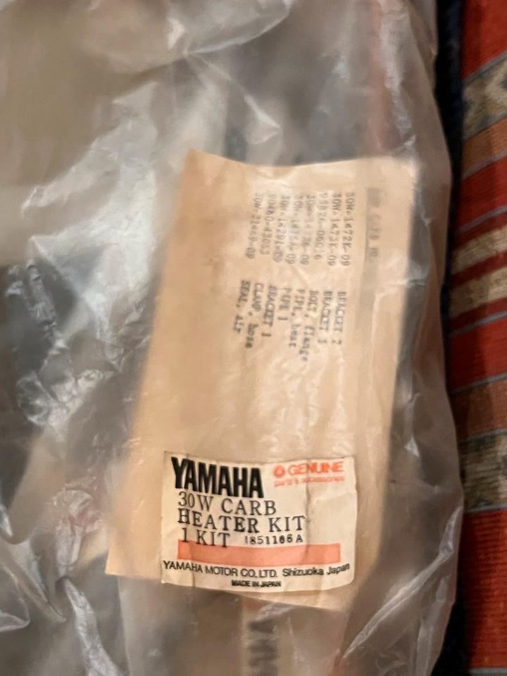 Yamaha RD 80 LC 2 vergaser Heizung Kit neu 15€
