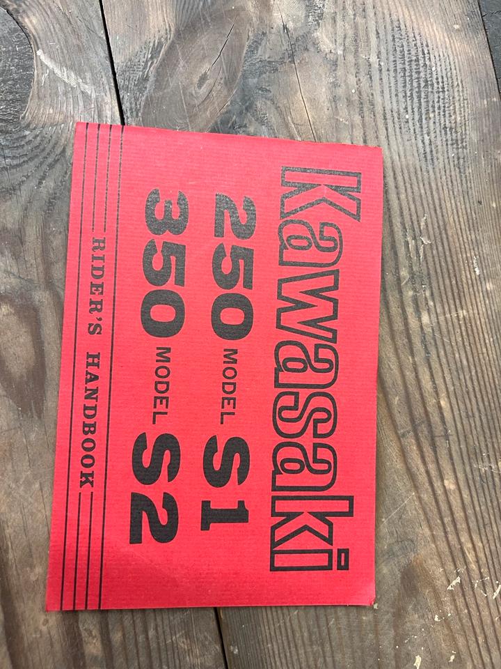 Kawasaki 250 S1 350 S2 Bedienungsanleitung 90€