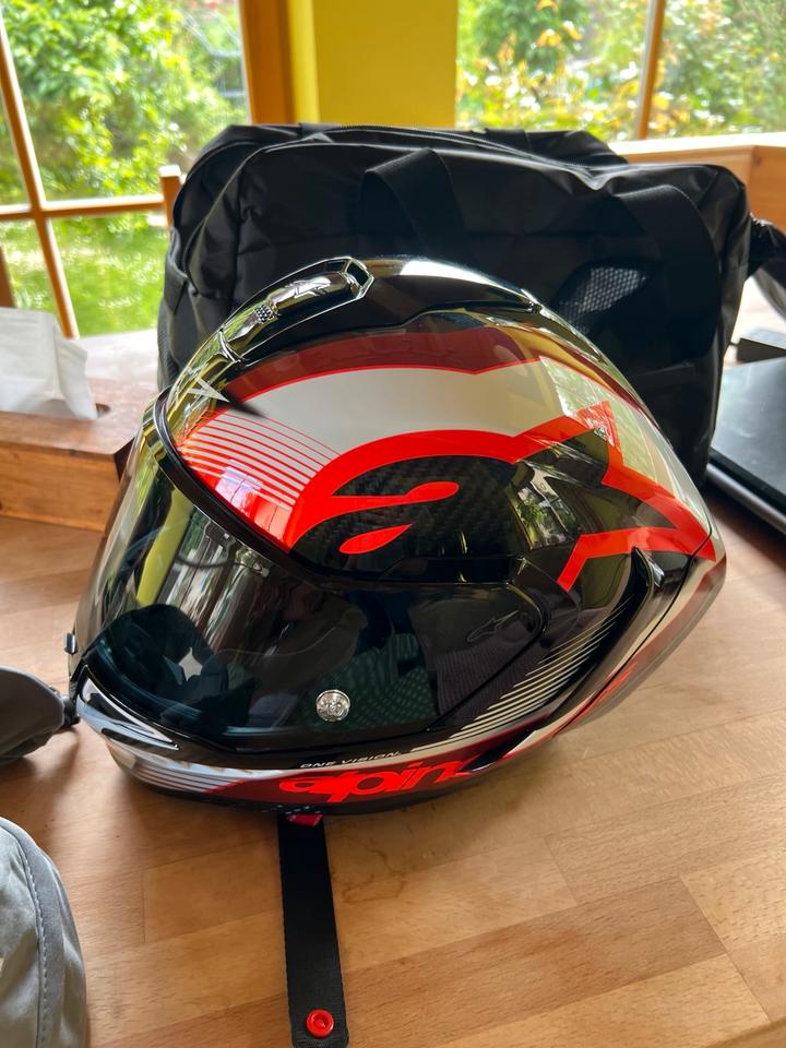 Alpinestar S-R10 Tech Carbon Helm Größe L neu 900€