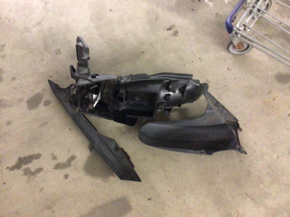 Honda cbf 125 Kennzeichen Halter spritzschutz 30€