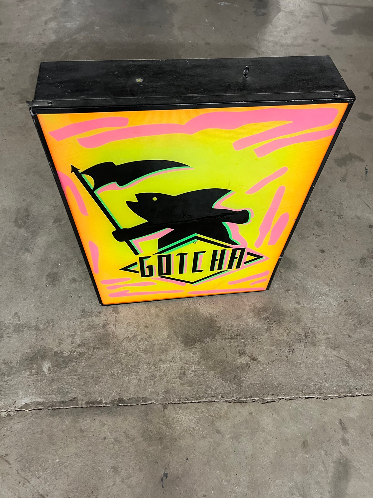 Gotcha Leutreklame 1980 1990 funktioniert