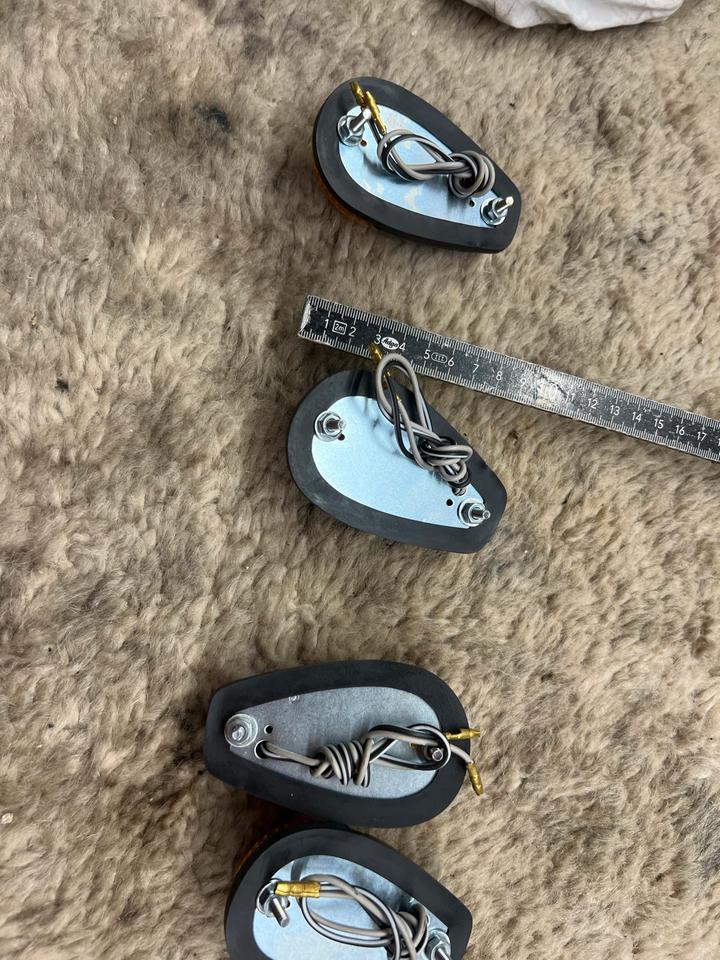 Verkleidungsblinker Universal mit e Nummer neu 4 Stück 20€