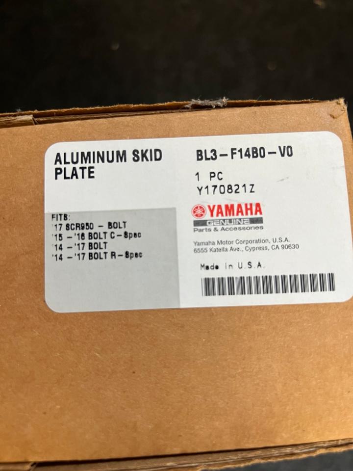 Yamaha SCR 950 motorschutz platte BL3-F14B0-VO neu 120€