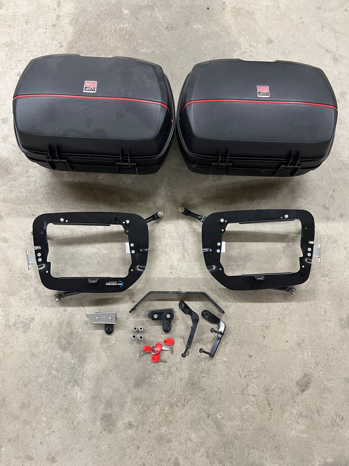 Honda CBF1000 2006 Koffersatz Gepäckträger Set komplett