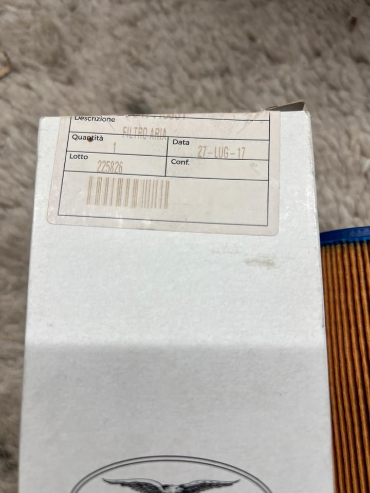 Moto Guzzi v 35 v50 Nevada Luftfilter GU17113651 neu