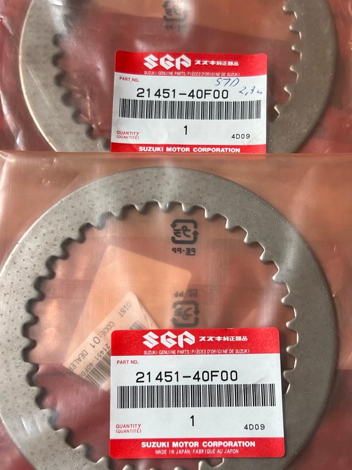 Suzuki gsxr 1000 k1 k2 Kupplung Reibscheinen 21451-40F00
