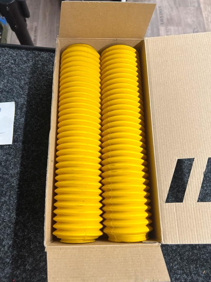 Faltenbälge cemoto 43mm Durchmesser gelb neu