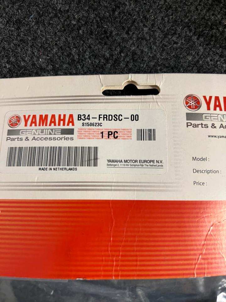 Yamaha XSR 700 kühler Verkleidung B34-FRDSC-00 neu