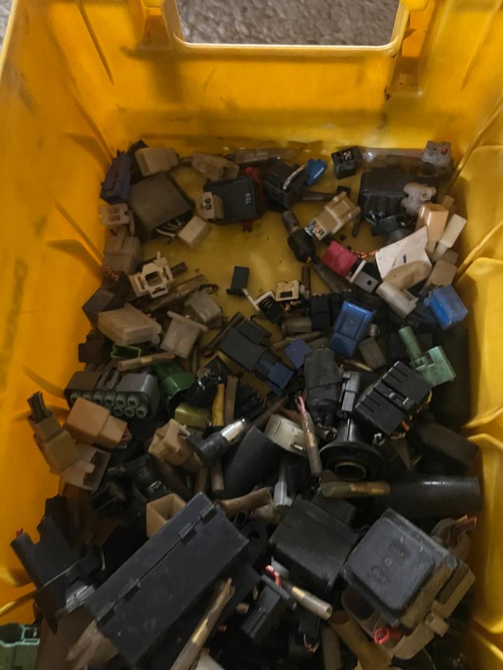 Motorrad Stecker Pins kabelverbinder alles 15€