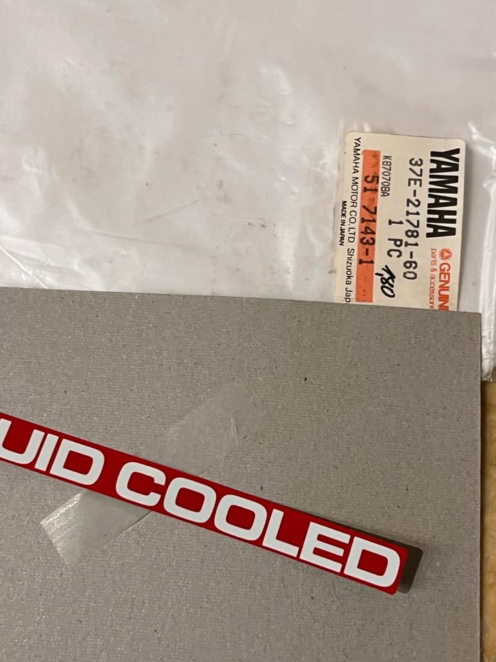 Yamaha DT 80 Aufkleber Yamaha 37E-21781-60