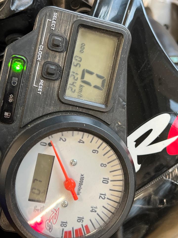 Yamaha r6 rj03 Tacho 51000 km