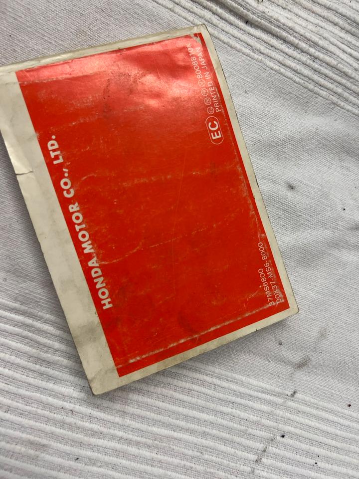 Honda Trans Alp 600 fahrer Handbuch 20€ Bedienungsanleitung