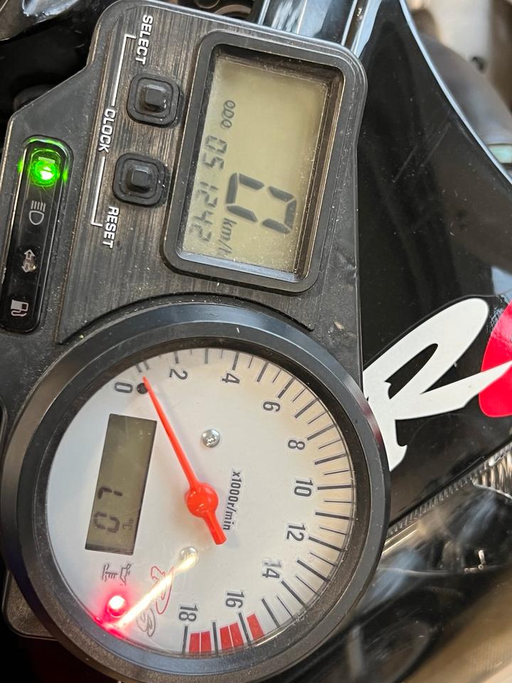 Yamaha r6 rj03 Tacho 51000 km