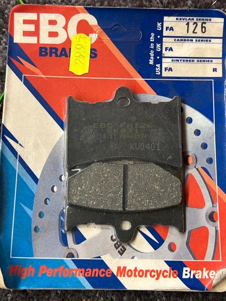 Aprilia RS 125 Bremsbeläge vorne EBC FA 126 neu 15€
