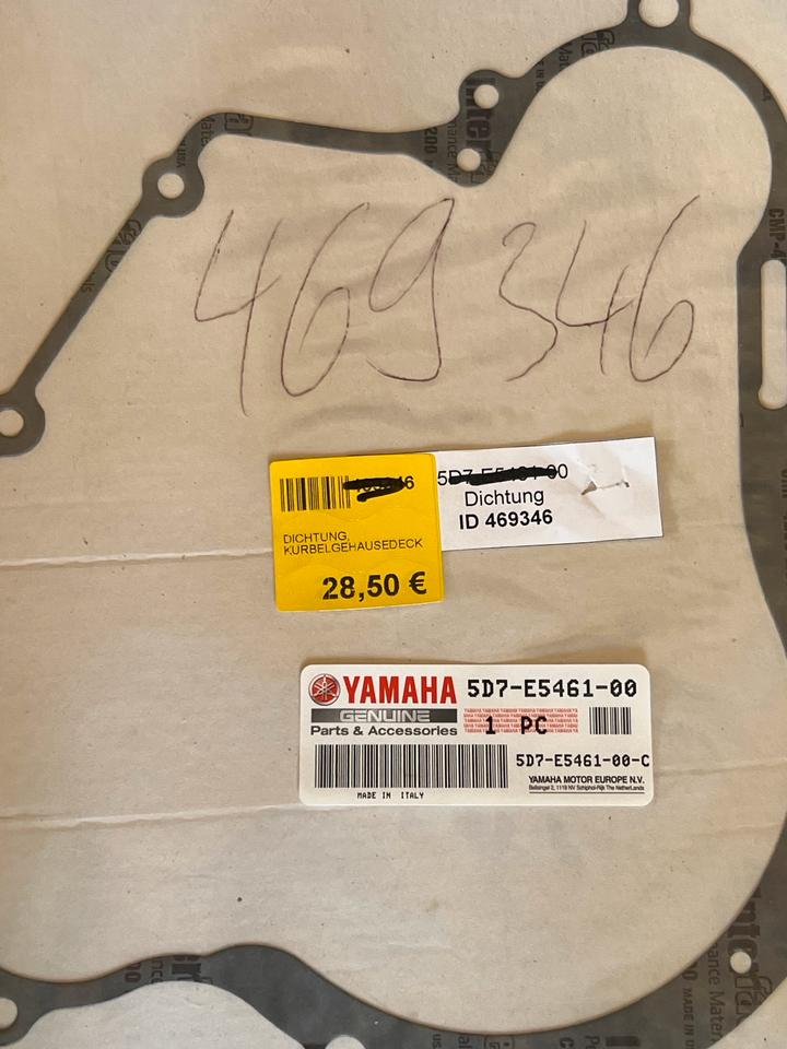Yamaha MT 125 WR 125 Kupplungsdeckel dichDichtung 5D7-E5461-00