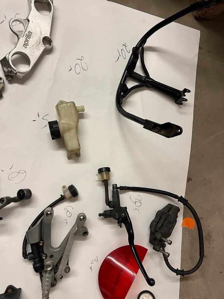 Aprilia RS 125 rotax 123 Typ gs teile