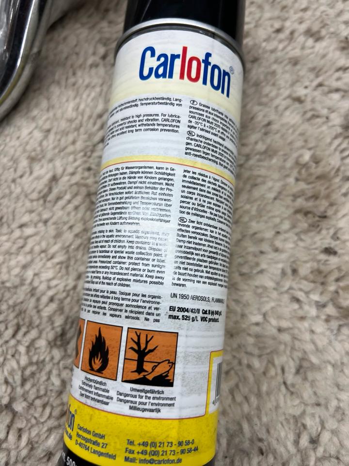 Carlofol Multi fettspray kettenspray 500 ml 8€