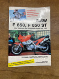 BMW F650 F650 ST Betriebsanleitung Wartungsanleitung