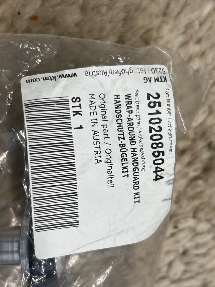 KTM/Husgvarna/GasGas orig Handschutz Bügel (2er Kit) 25102085044