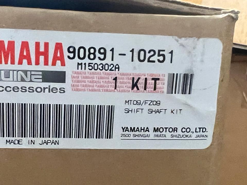 Yamaha MT09 FZ09 Schaltwellen Kit 90891-10251